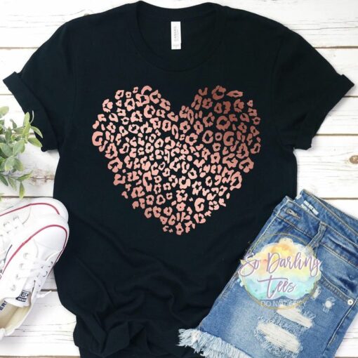 t shirt with rose gold