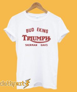 bud ekins triumph t shirt