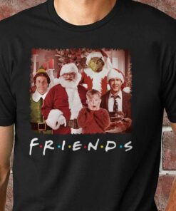 friends christmas t shirt