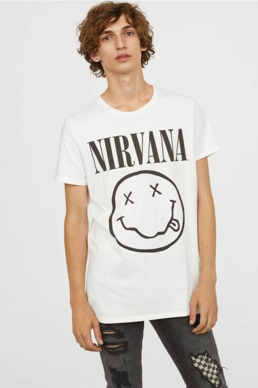nirvana t shirt mens