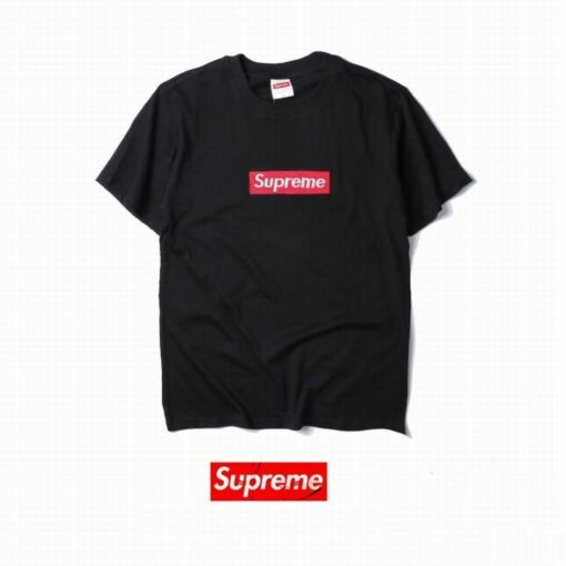 supreme tshirt black