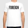foreign tshirt