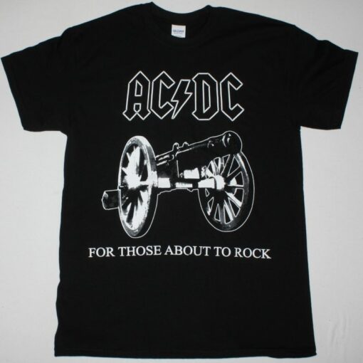 acdc for those about to rock t shirt