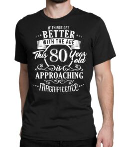 80th birthday t shirts