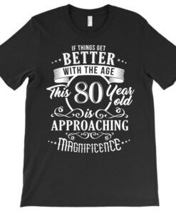 80th birthday tshirt