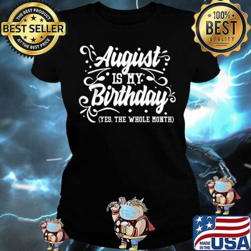 birthday month tshirt