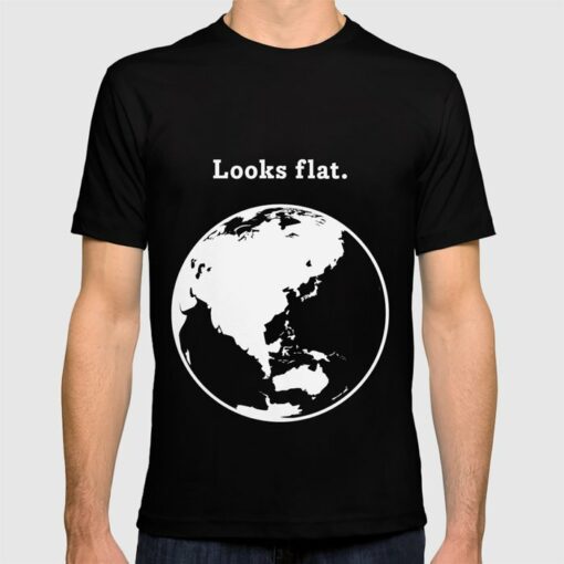 flat earth tshirt