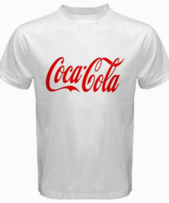 white coca cola t shirt