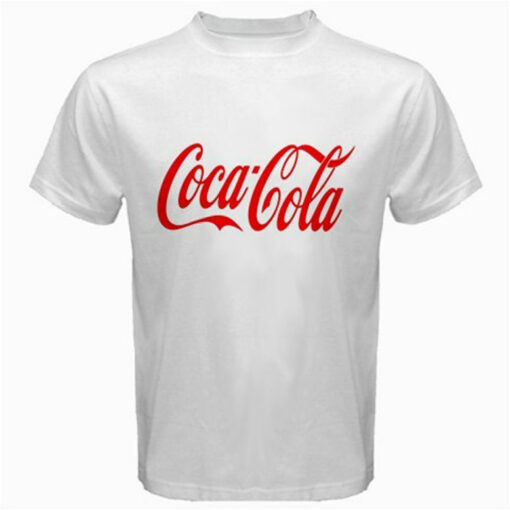 white coca cola t shirt
