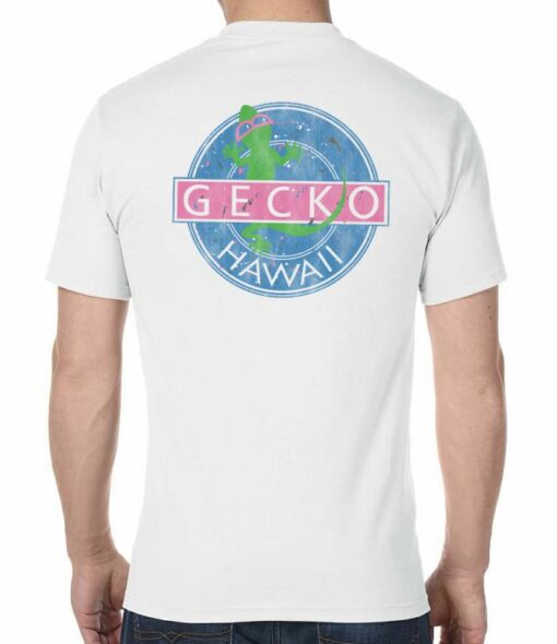 gecko hawaii t shirt