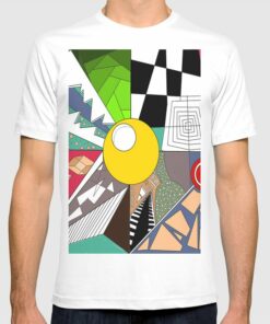 abstract tshirt