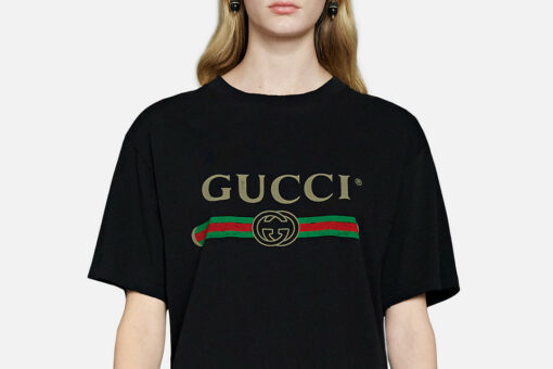 gucci tshirt logo