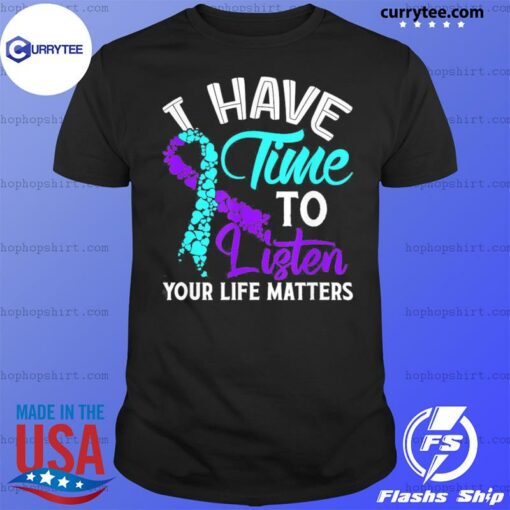 your life matters t shirt