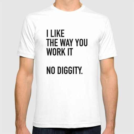no diggity t shirt