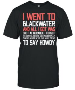 blackwater t shirt