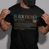 black father definition t shirt