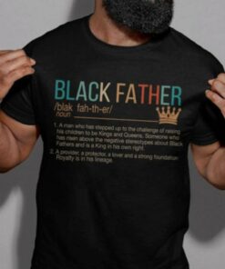 black father definition t shirt