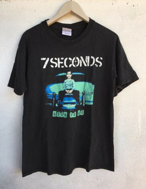 7 seconds band t shirt