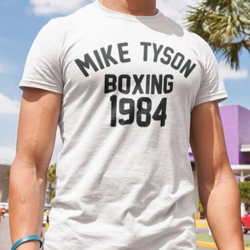 mike tyson 1984 t shirt