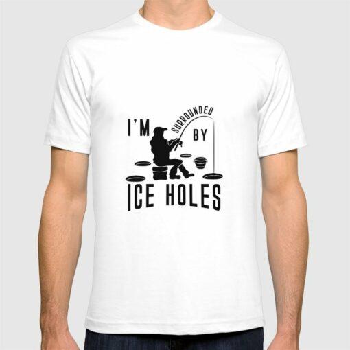 ice fishing t shirts