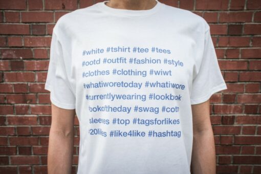 tshirt hashtags