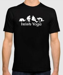 irish yoga t shirt