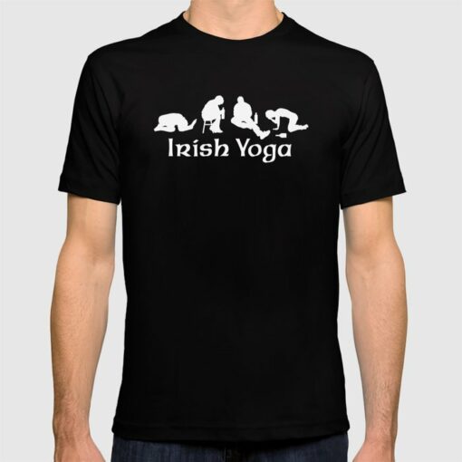 irish yoga t shirt