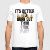 burned out t shirt