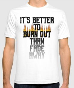 burned out t shirt