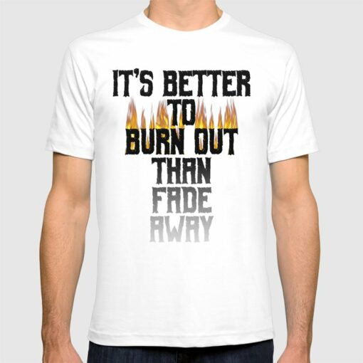 burned out t shirt