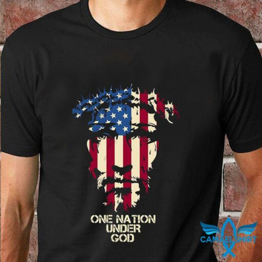 one nation under god tshirt