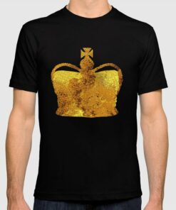 gold crown t shirt