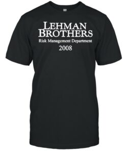 lehman brothers t shirt