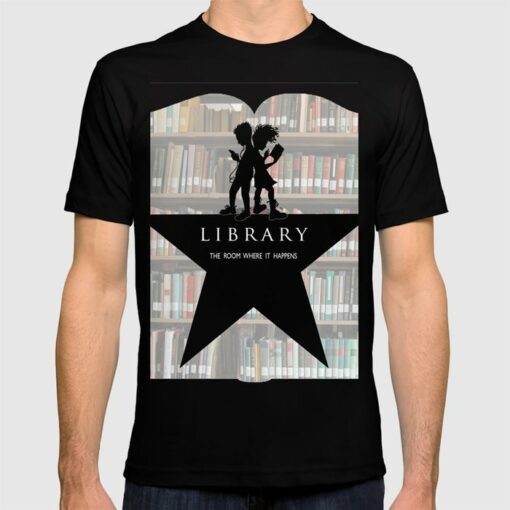library t shirts