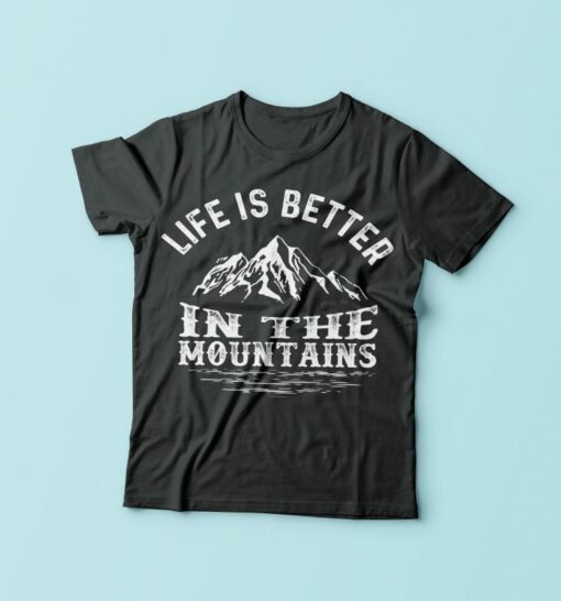 mountain t shirt design