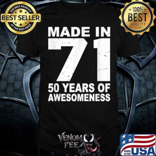 made in 71 t shirt