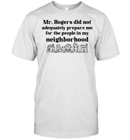 mr rogers neighborhood tshirt