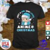 anime christmas t shirt