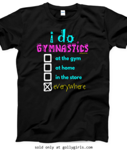 gymnastics tshirts
