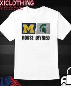 house divided t shirts michigan michigan state