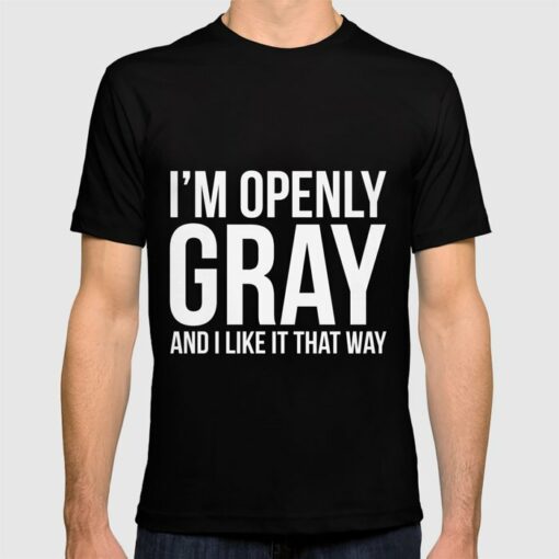 openly gray t shirt