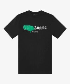 palm angels green t shirt