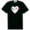 black comme de garcons t shirt