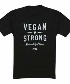 vegan strong t shirt