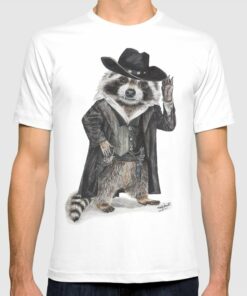 raccoon t shirt