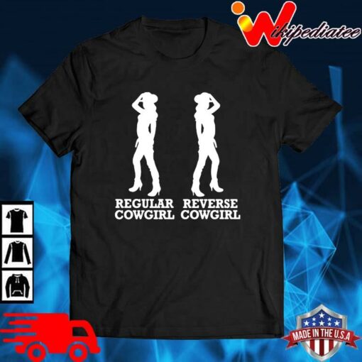 reverse cowgirl tshirt