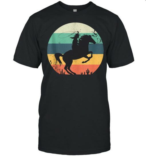 retro western t shirts