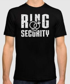 bride security t shirt