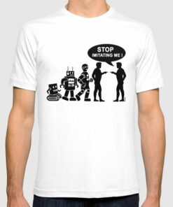 robot t shirt