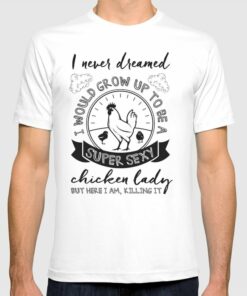 chicken t shirt for ladies